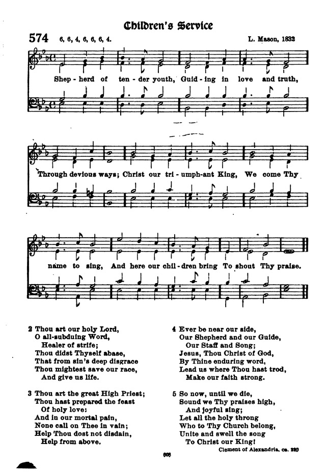 The Lutheran Hymnary page 707