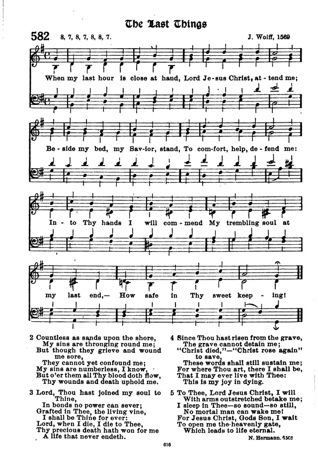 The Lutheran Hymnary page 715