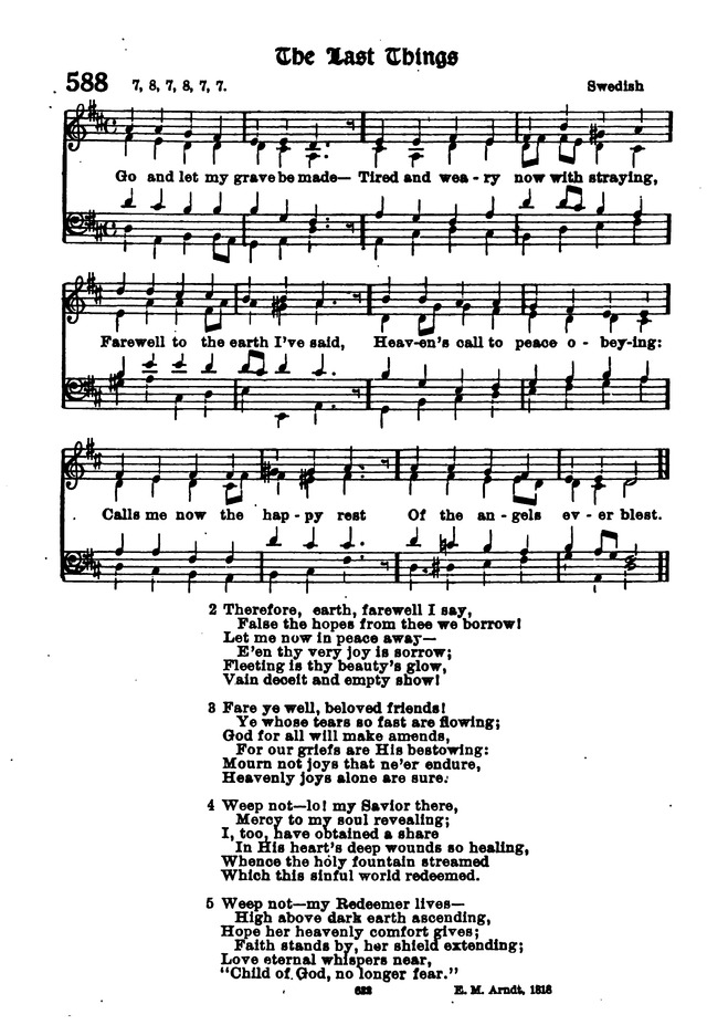 The Lutheran Hymnary page 721
