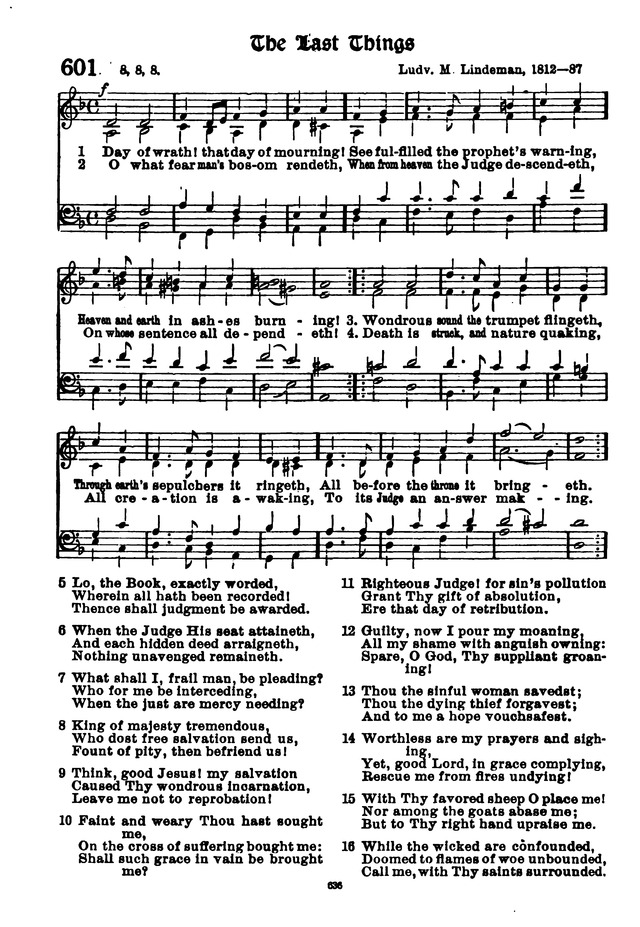 The Lutheran Hymnary page 735