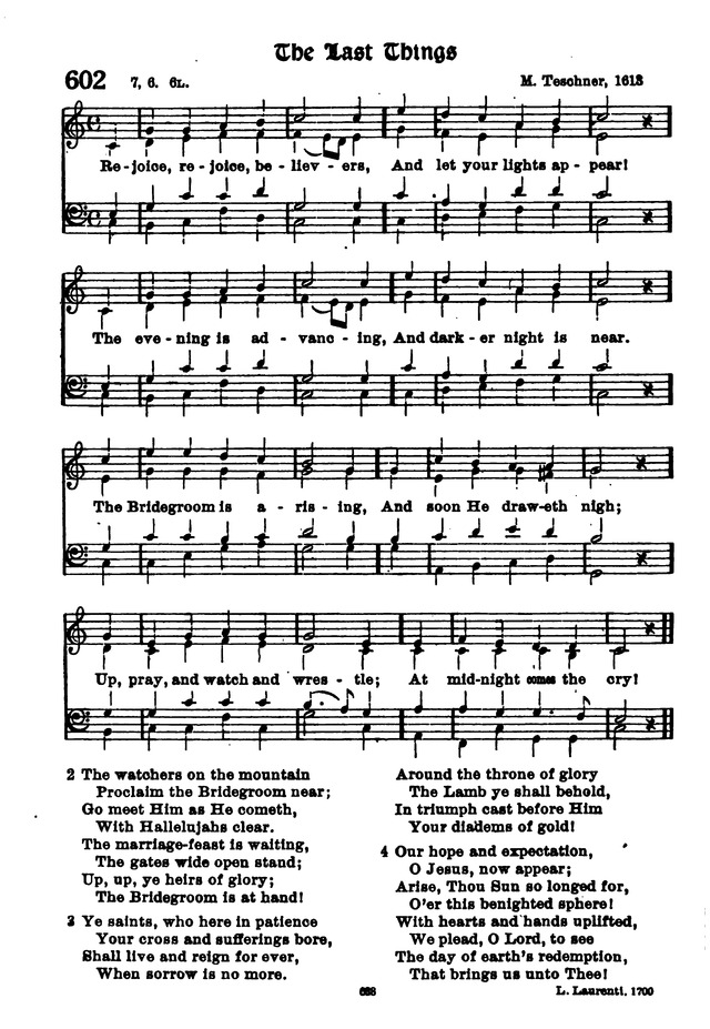 The Lutheran Hymnary page 737