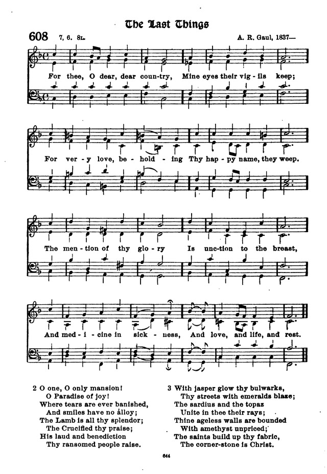The Lutheran Hymnary page 743