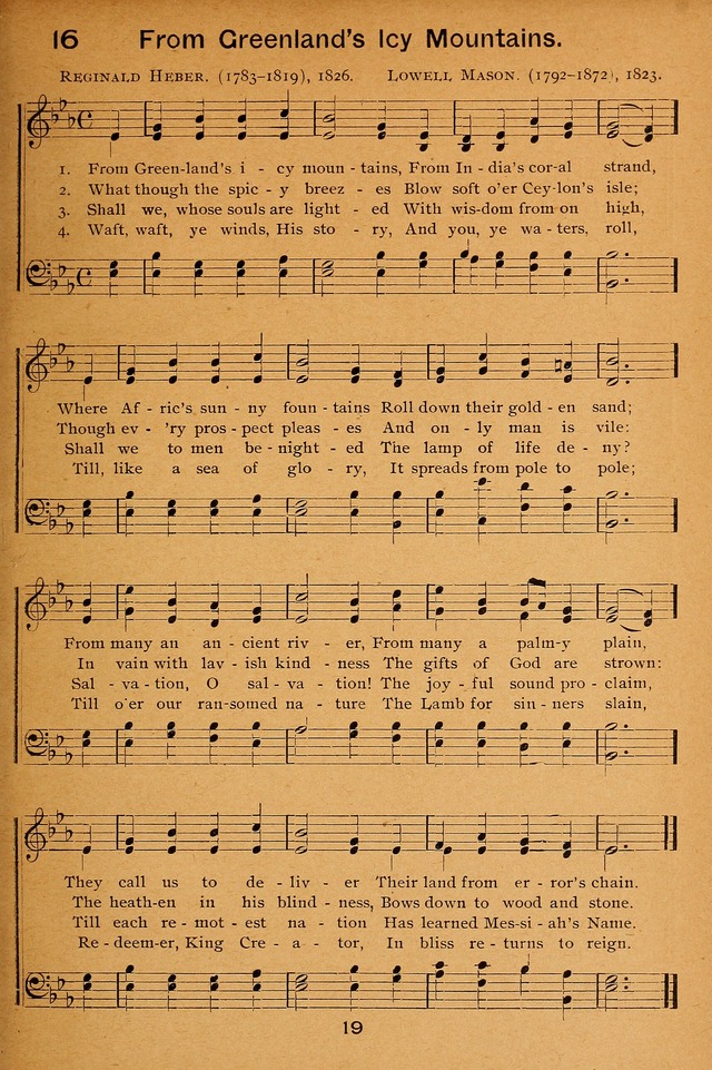 Lutheran Hymnal for the Sunday School page 19