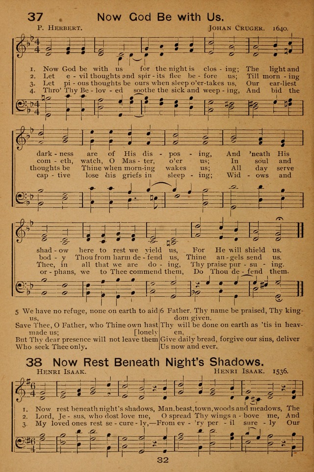 Lutheran Hymnal for the Sunday School page 32