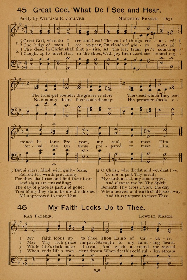 Lutheran Hymnal for the Sunday School page 38