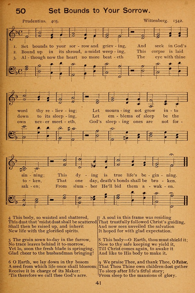 Lutheran Hymnal for the Sunday School page 41