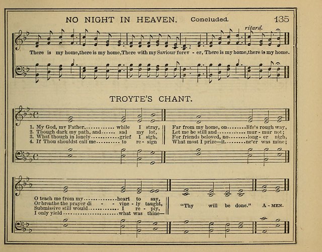 Light and Life: a collection of new hymns and tunes for sunday schools, prayer meetings, praise meetings and revival meetings page 135