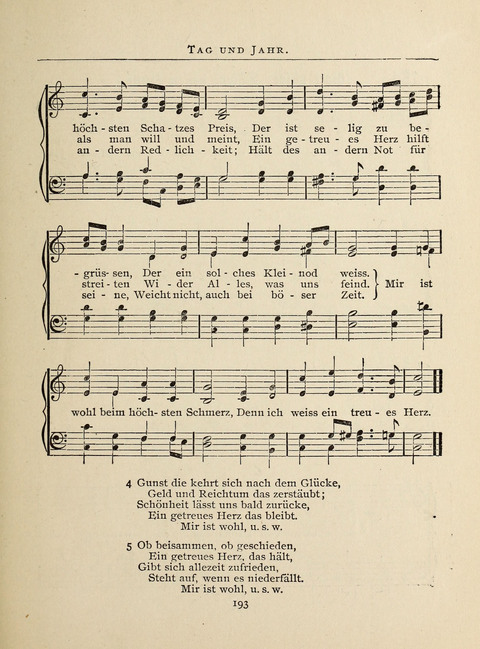 Liederlust: Altes und Neues für Muntere Sänger in Kirche, Schule und Haus page 193