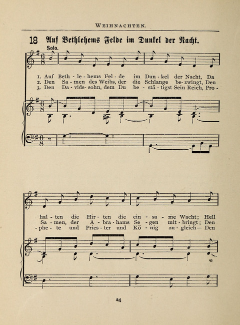 Liederlust: Altes und Neues für Muntere Sänger in Kirche, Schule und Haus page 24
