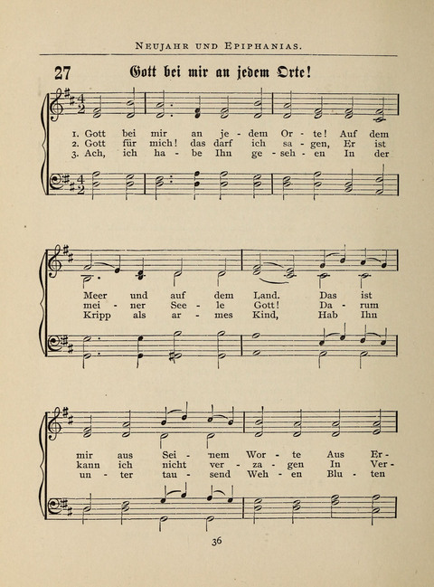Liederlust: Altes und Neues für Muntere Sänger in Kirche, Schule und Haus page 36