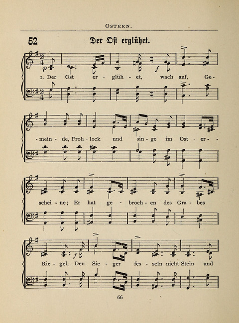 Liederlust: Altes und Neues für Muntere Sänger in Kirche, Schule und Haus page 66