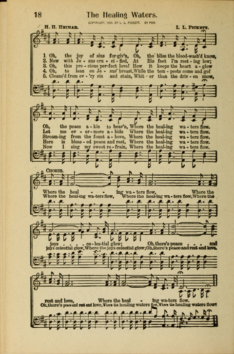 Light and Life Songs No. 2 page 18