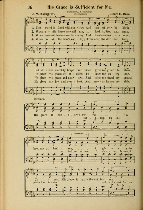 Light and Life Songs No. 2 page 36