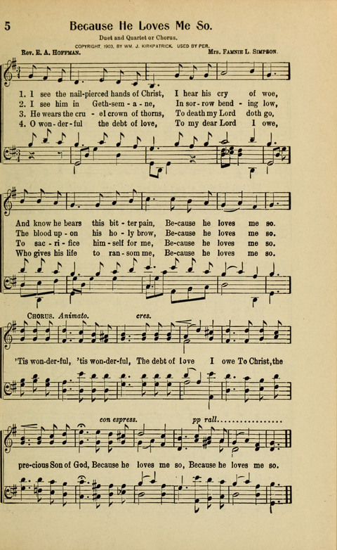 Light and Life Songs No. 2 page 5