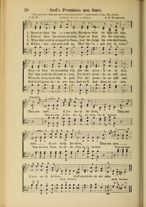 Light and Life Songs No. 2 page 50