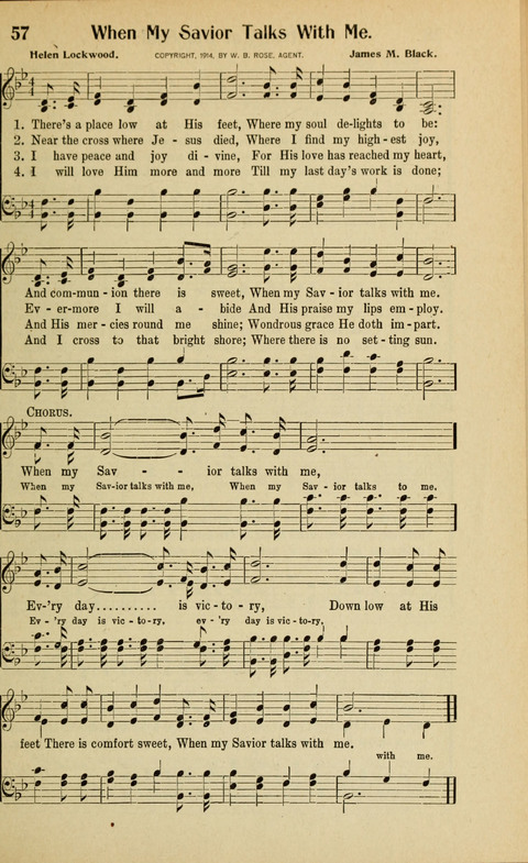Light and Life Songs No. 2 page 57