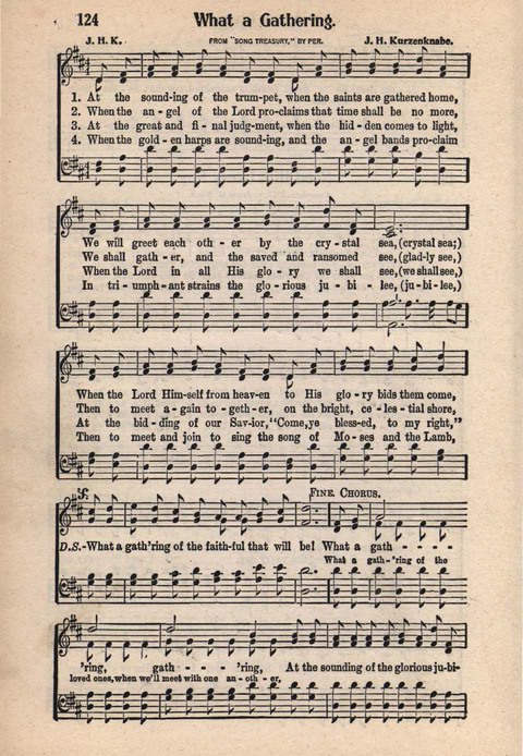 Light and Life Songs No. 3 page 124