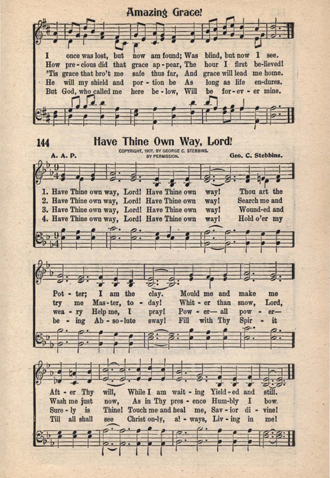 Light and Life Songs No. 3 page 143