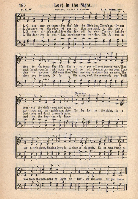 Light and Life Songs No. 3 page 170