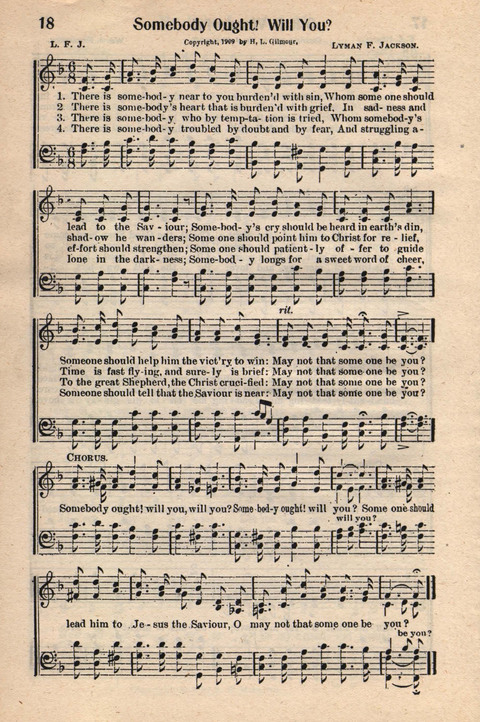 Light and Life Songs No. 3 page 18