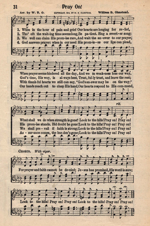 Light and Life Songs No. 3 page 31