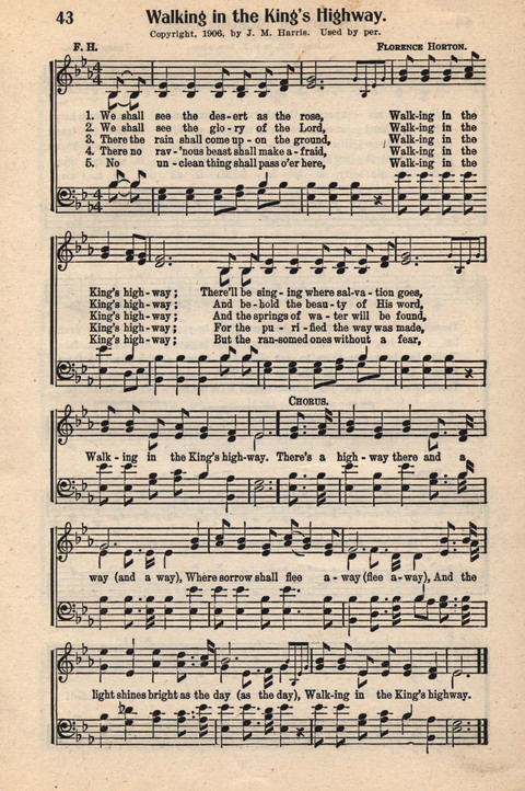 Light and Life Songs No. 3 page 43