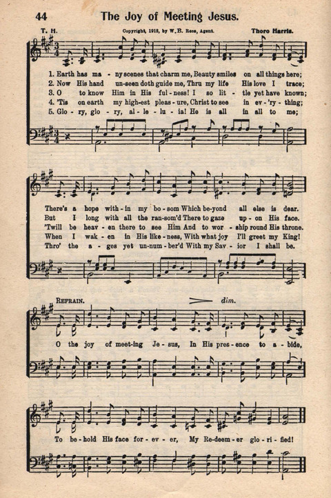 Light and Life Songs No. 3 page 44