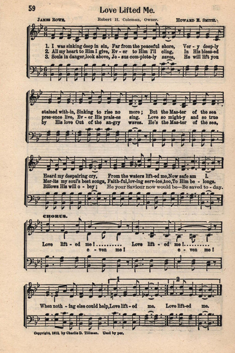 Light and Life Songs No. 3 page 59