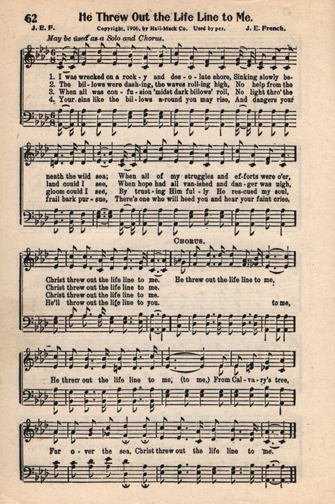 Light and Life Songs No. 3 page 62
