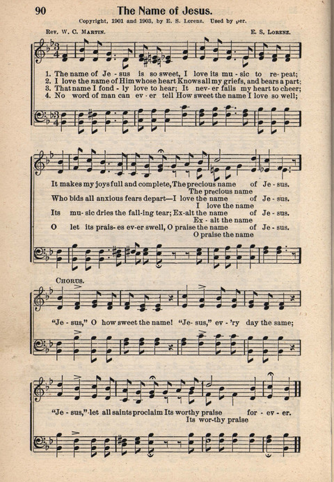 Light and Life Songs No. 3 page 90