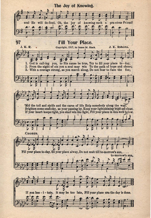 Light and Life Songs No. 3 page 97