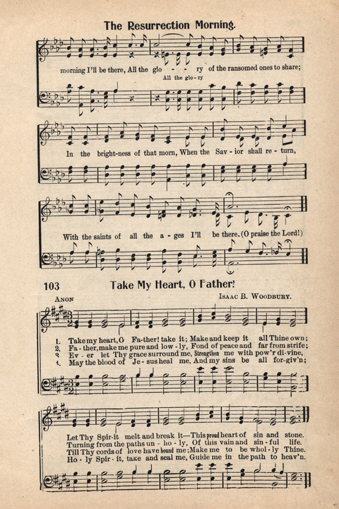 Light and Life Songs No. 4 page 103