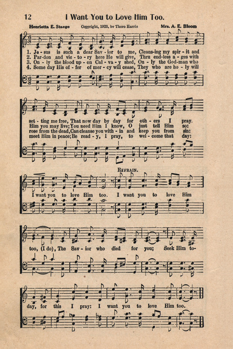 Light and Life Songs No. 4 page 12
