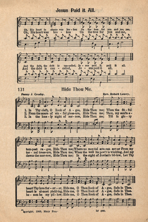 Light and Life Songs No. 4 page 131