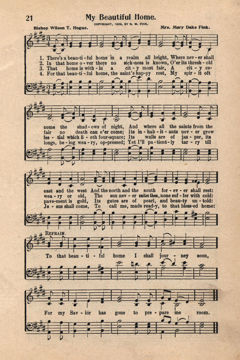 Light and Life Songs No. 4 page 21