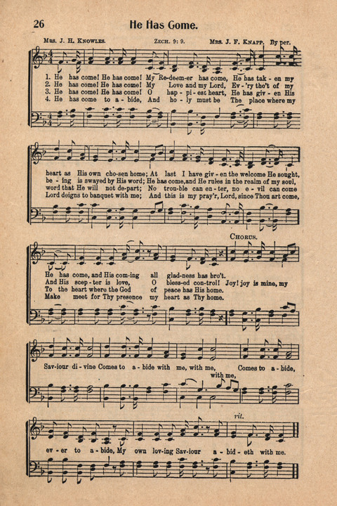 Light and Life Songs No. 4 page 26