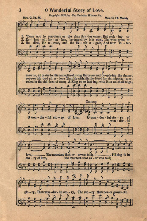 Light and Life Songs No. 4 page 3