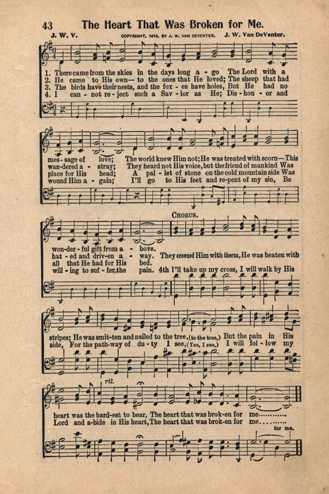 Light and Life Songs No. 4 page 43