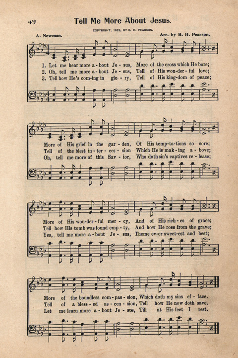Light and Life Songs No. 4 page 49