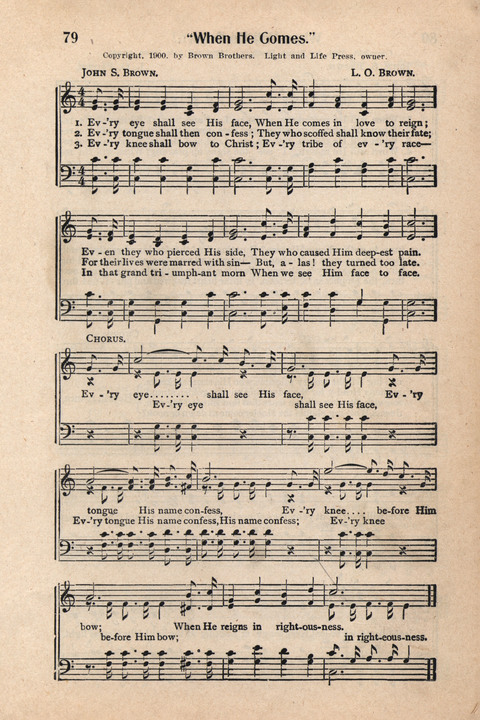 Light and Life Songs No. 4 page 79