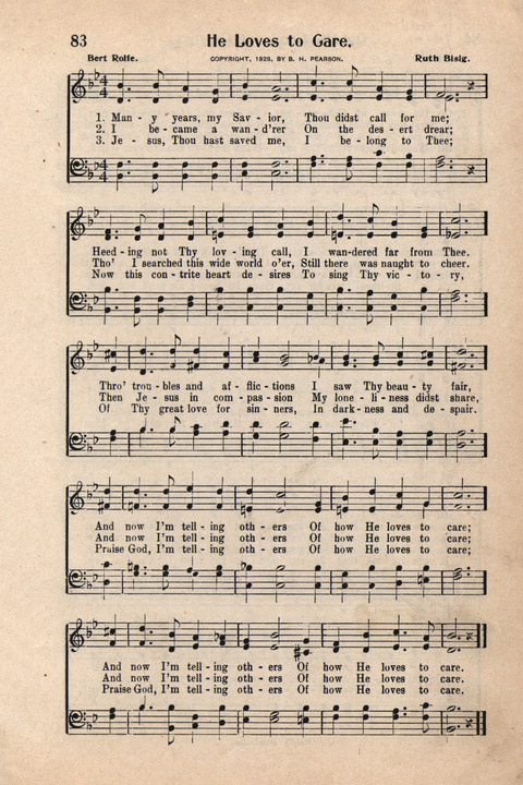 Light and Life Songs No. 4 page 83