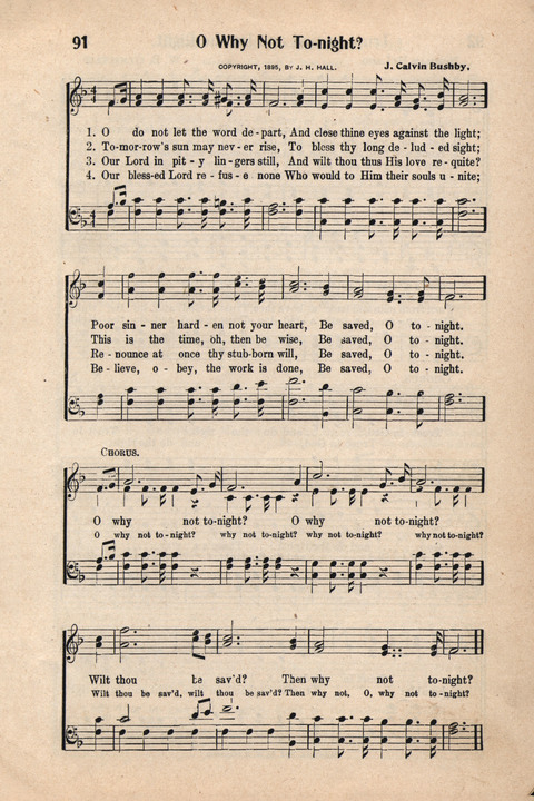 Light and Life Songs No. 4 page 91