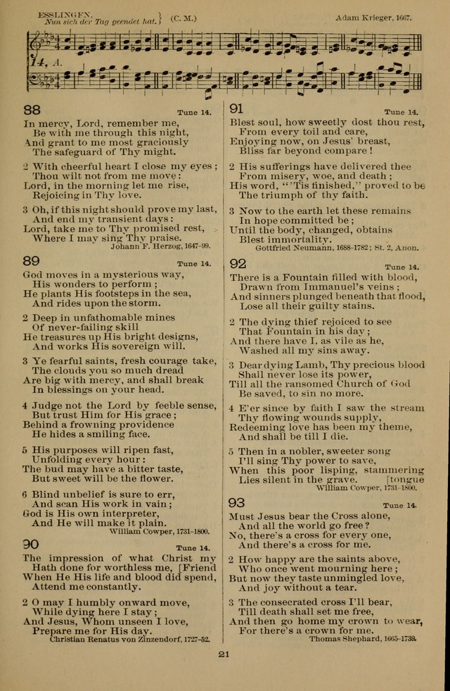 The Liturgy and the Offices of Worship and Hymns of the American Province of the Unitas Fratrum, or the Moravian Church page 205