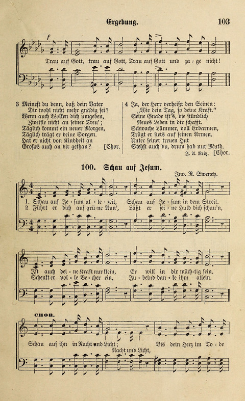 Liederlust und Psalter page 103
