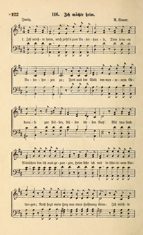 Liederlust und Psalter page 122