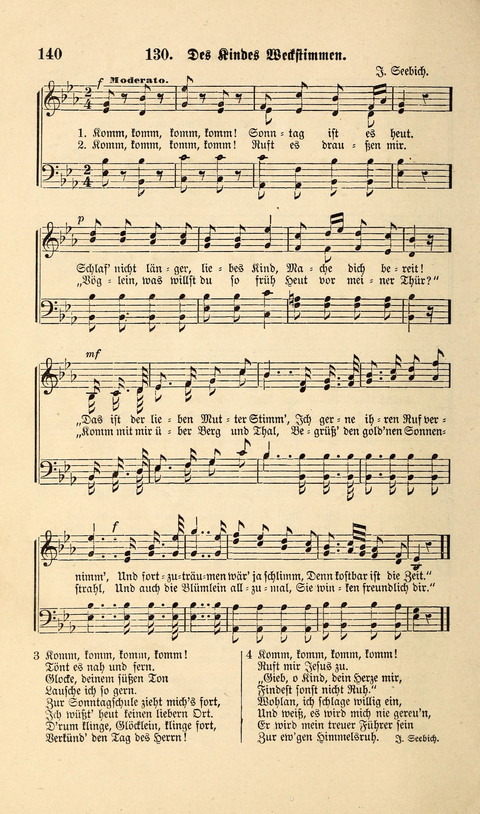 Liederlust und Psalter page 140
