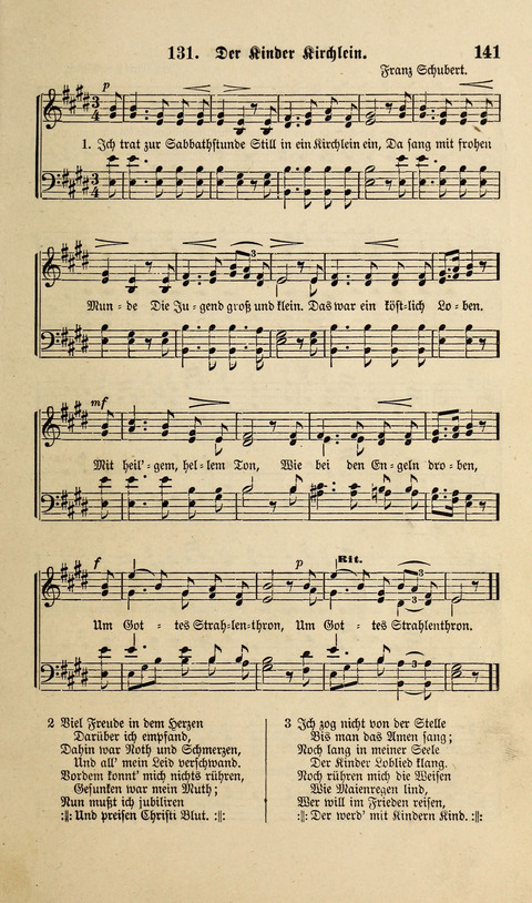 Liederlust und Psalter page 141