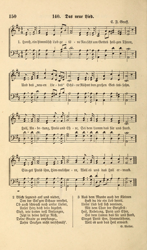 Liederlust und Psalter page 150