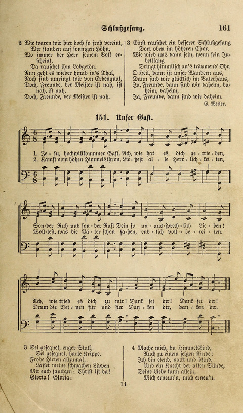 Liederlust und Psalter page 161