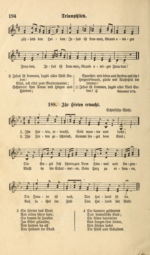 Liederlust und Psalter page 194